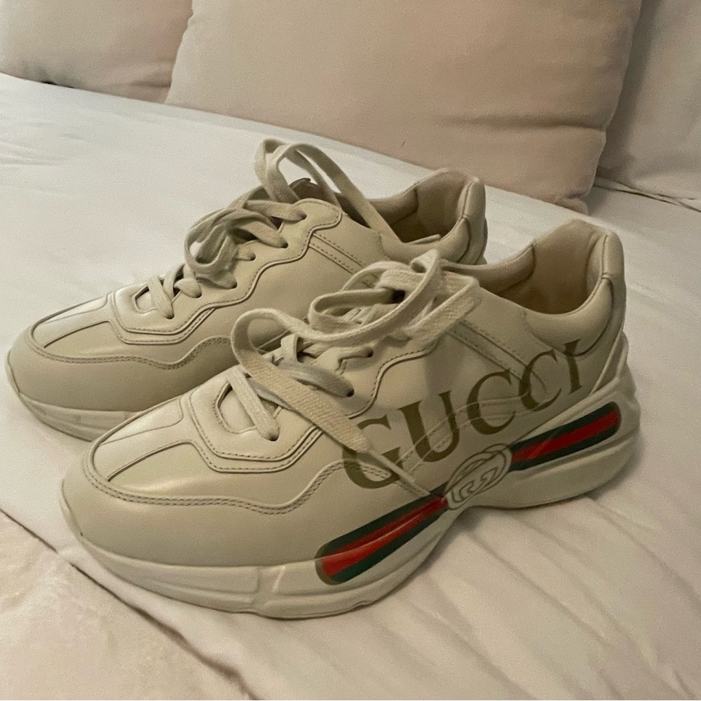 Gucci Women's Rhyton Sneaker. Only used once. Perfect Condition!